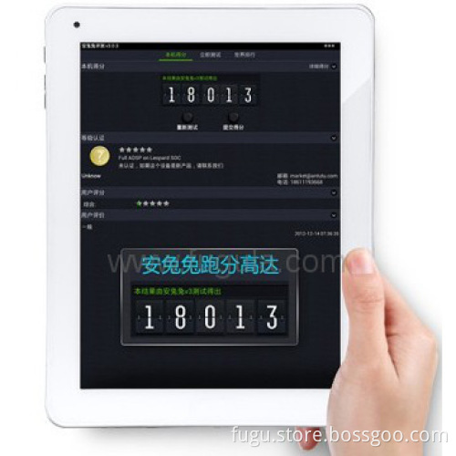8000MAH battery android 4.2 tablet PC with long life battery